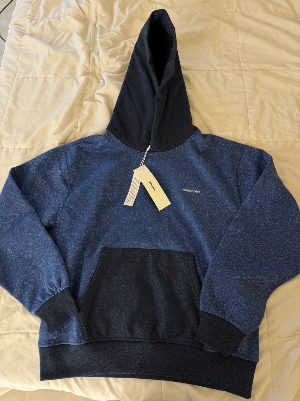 Madhappy Glitter Midweight Colorblock Hoodie Medium NWT Retail: $175 SOLD OUT !